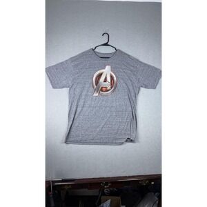 Avengers Age Of Ultron Shirt Mens 2XL Gray Marvel Superhero Movie Mad Engine Tee